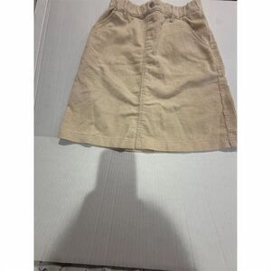 Uniqlo Kids Beige A-Line Skirt Size 11-12 Knee Length